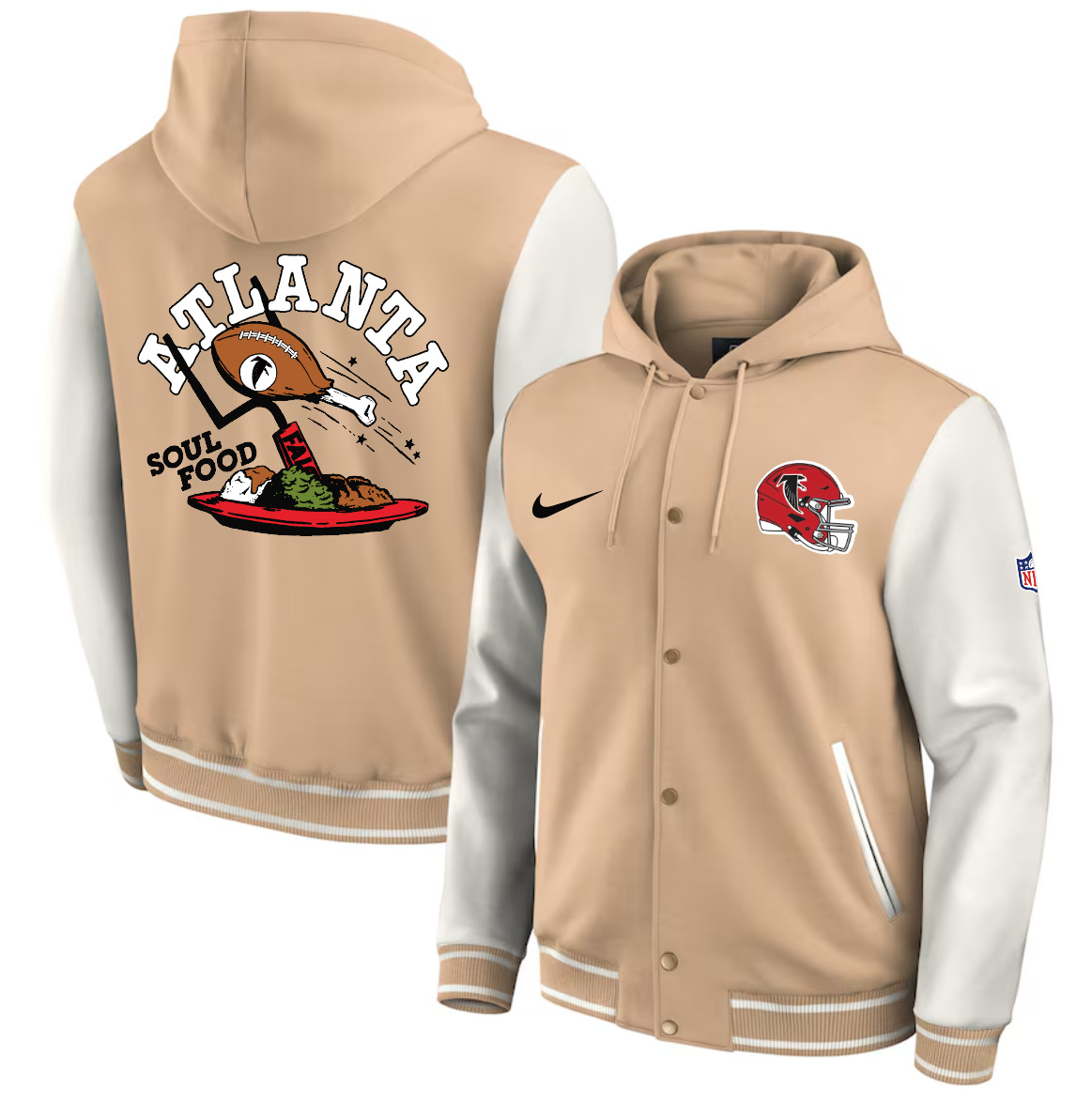 Men 2025 NFL Atlanta Falcons jacket syle 1